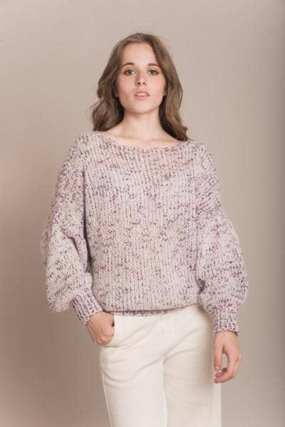 SLINE FASHION - Pullover mit kleinem Detail 