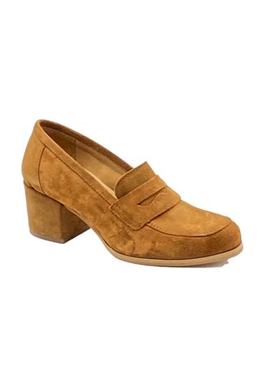 EMMEGI ITALIA - Suede moccasin heel 50