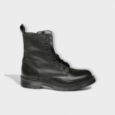 KALI - Sleek Black Combat Boots