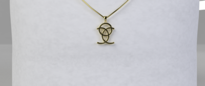 Collar de colgante de oro italiano para revendedores al por mayor