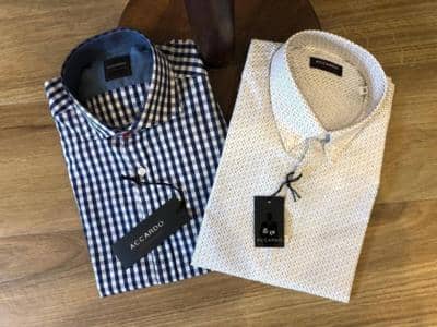 ACCARDO 1968 - Micro-Fantas-Hemden für Herren 