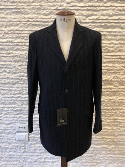 ACCARDO 1968 - Casaco risca de giz masculino 