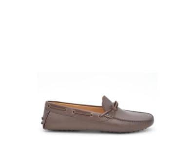 RICCI - Brown Calf Leather Loafer