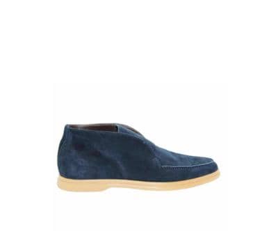 RICCI - BLUE CALF SUEDE