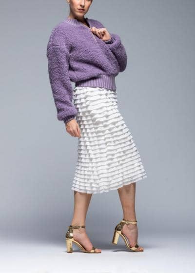 AF MAGLIERIA - Bomber Bouclè 