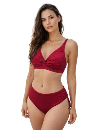AGHÉ MARE - 125 Burgundy Twist Bikini