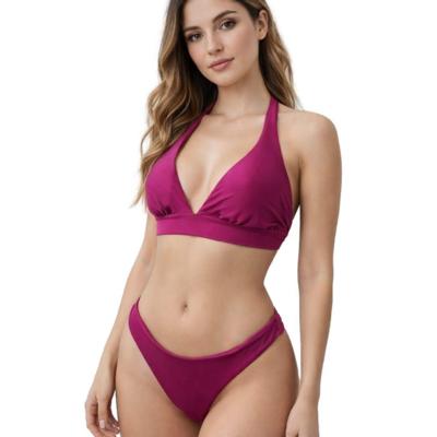 AGHÉ MARE - 158 Biquíni Halter Fúcsia 