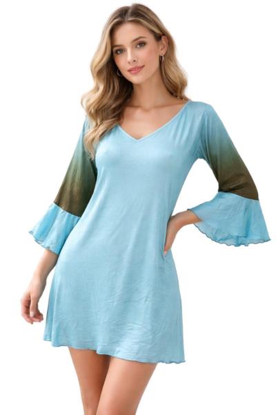 AGHÉ MARE - 182 Ombre Bell Dress