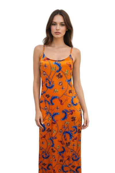 AGHÉ MARE - 174 Vibrant Ocean Dress