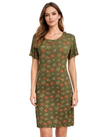 AGHÉ MARE - 19S Star Print Jersey