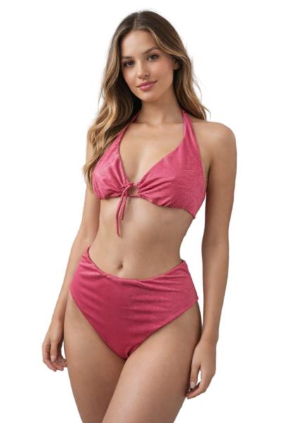 AGHÉ MARE - Bikini a fascia Rose 284 
