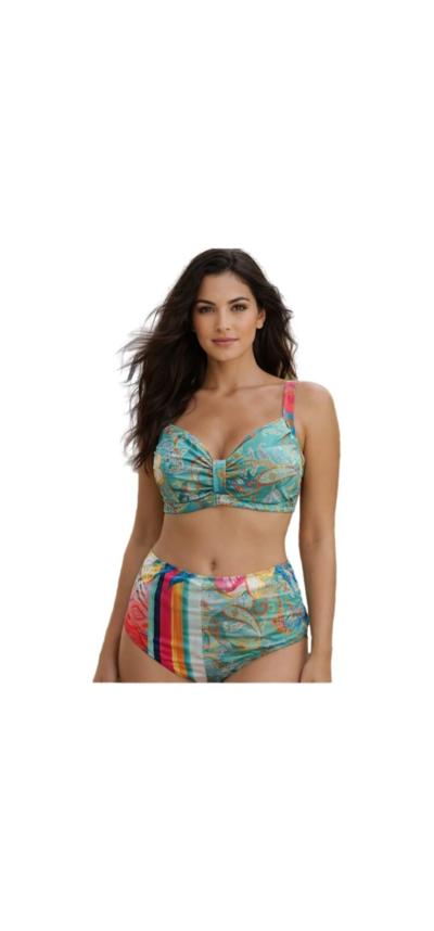 AGHÉ MARE - 2 Paisley Cintura Alta 