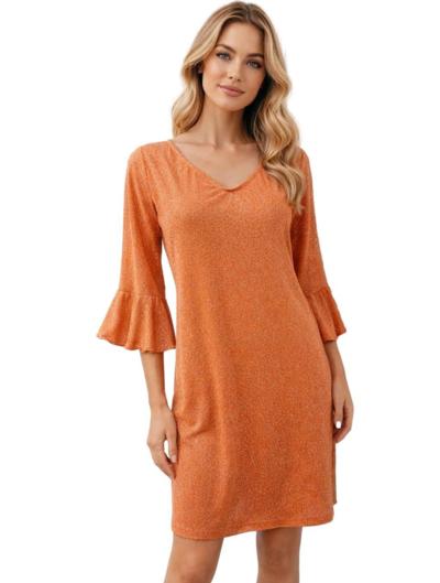 AGHÉ MARE - 173 Shimmer Ruffle Dress