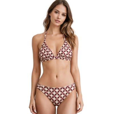 AGHÉ MARE - Bikini 222 con stampa retrò 