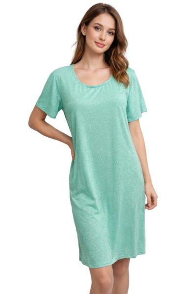 AGHÉ MARE - 186 Mint Shimmer Dress