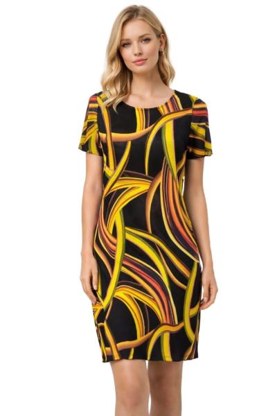 AGHÉ MARE - 204 Abstract Print Dress