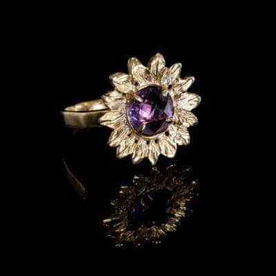 ART JEWELLERY TUSCANY - ANILLO GIRASOL ES 
