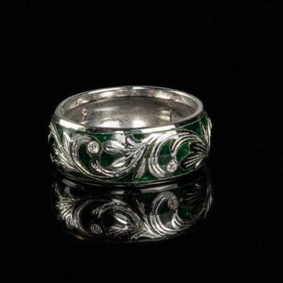 ART JEWELLERY TUSCANY - Anel Fiorentino de 7mm 