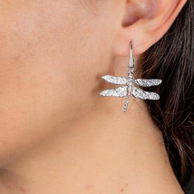 ART JEWELLERY TUSCANY - Pendientes de libélula 