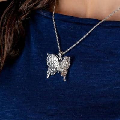 ART JEWELLERY TUSCANY - Big butterfly pendant