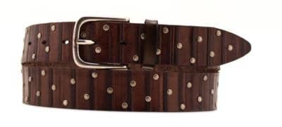 ALTA MODA BELT - Мужской кожаный ремень шириной 3,5 см. 