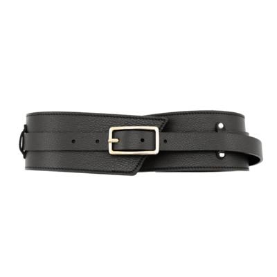 ALTA MODA BELT - Cinturón ancho de cuero 