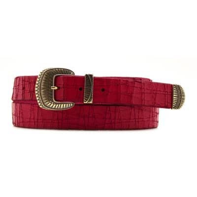 ALTA MODA BELT - Женский кожаный ремень в 3см 
