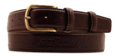 ALTA MODA BELT - Мужской кожаный ремень шириной 3,5 см. 