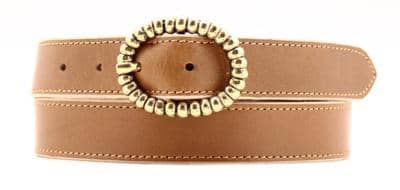 ALTA MODA BELT - Женский кожаный ремень в 3см 