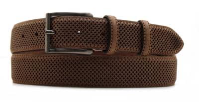 ALTA MODA BELT - Мужской кожаный ремень шириной 3,5 см. 