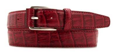 ALTA MODA BELT - Мужской кожаный ремень шириной 3,5 см. 