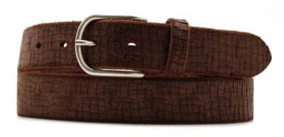 ALTA MODA BELT - Мужской кожаный ремень шириной 3,5 см. 