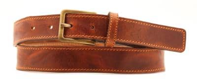 ALTA MODA BELT - Мужской кожаный ремень в 3см 