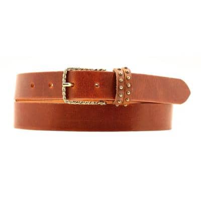 ALTA MODA BELT - Женский кожаный ремень в 3см 