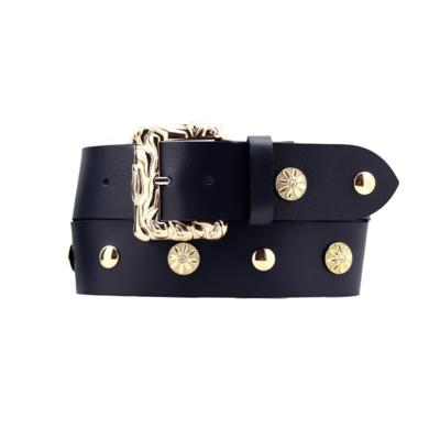 ALTA MODA BELT - Cinturón de cuero adornado 