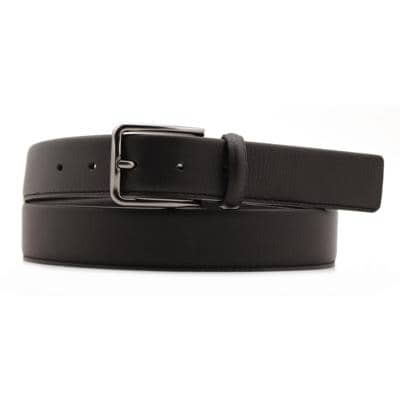 ALTA MODA BELT - Мужской кожаный ремень шириной 3,5 см. 