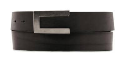 ALTA MODA BELT - Мужской кожаный ремень шириной 3,5 см. 