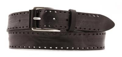 ALTA MODA BELT - Мужской кожаный ремень шириной 3,5 см. 