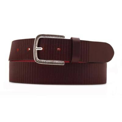 ALTA MODA BELT - Мужской кожаный ремень в 4см 