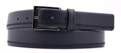 ALTA MODA BELT - Мужской кожаный ремень шириной 3,5 см. 