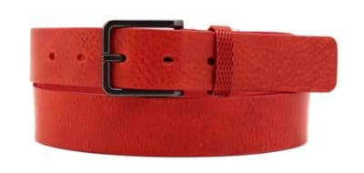ALTA MODA BELT - Мужской кожаный ремень шириной 3,5 см. 