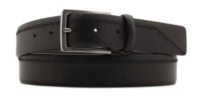 ALTA MODA BELT - Мужской кожаный ремень шириной 3,5 см. 