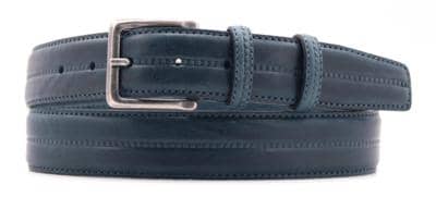 ALTA MODA BELT - Мужской кожаный ремень шириной 3,5 см. 