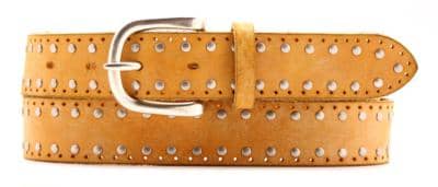 ALTA MODA BELT - Мужской кожаный ремень шириной 3,5 см. 
