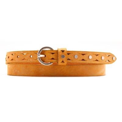 ALTA MODA BELT - Женский кожаный ремень в 2см 