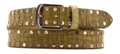 ALTA MODA BELT - Мужской кожаный ремень в 4см 