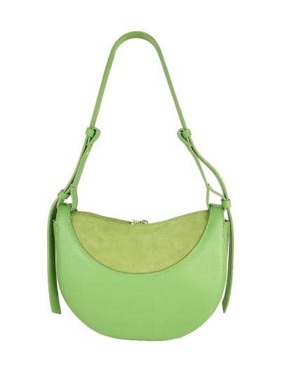 Bolso verde italiano, hecho en Italia, para revendedores.