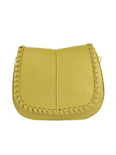 FLORENCE LEATHER - Bolsa de couro com trança 