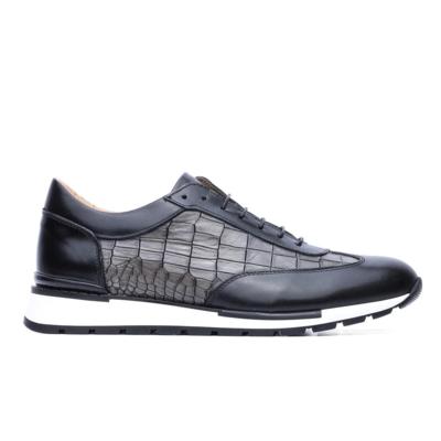 ANDREA NOBILE - Zapatillas de piel de cocodrilo 