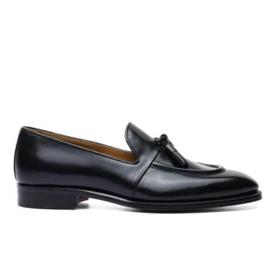 ANDREA NOBILE - Black Tassel Loafer